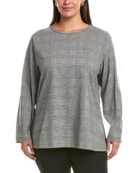 Marina Rinaldi - Plus Uberta Wool-Blend Shirt - Lyst