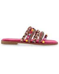 Exe' - L2050-1201 Flat Sandals - Lyst