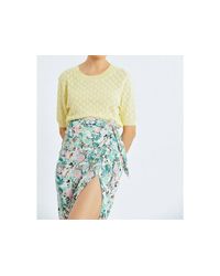 Molly Bracken - Knit Short Sleeve Sweater - Lyst