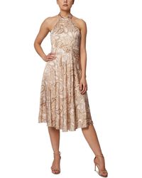 Laundry by Shelli Segal - Paisley Calf Fit & Flare Dress - Lyst