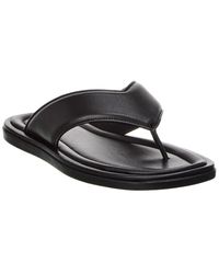 Vince - Darcy Leather Flip Flop - Lyst