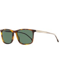 BOSS - Rectangular Sunglasses B1046si Havana/gold 56mm - Lyst