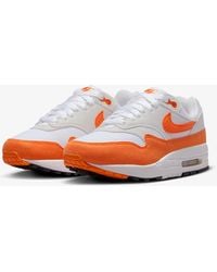 Nike - Air Max 1 Dz2628-002 Sneakers Gray Orange Running Shoes Nr7292 - Lyst