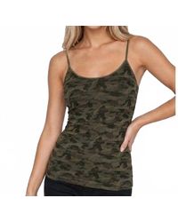 Nikibiki - Camo Scoop Neck Seamless Camisole - Lyst