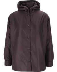 Aspesi - Beth Hooded Nylon Jacket - Lyst