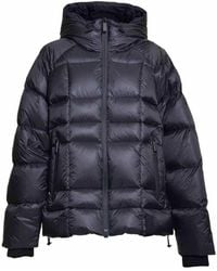 DSquared² - Puff Kaban Short Down Jacket With Hood And Back Logo - Lyst