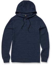 Volcom - Murph Button Front Hooded Thermal Shirt - Lyst
