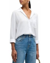 Rails - Wren Button Front Shirt - Lyst