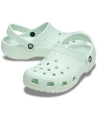Crocs™ - Classic 10001-3Yf Clog Mint Round Toe Comfort Casual Shoes Mot75 - Lyst