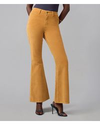 Lola Denim - Alice-Sc High Rise Corduroy Flare Jeans - Lyst
