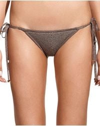 ViX - Solid Side Tie Bikini Bottom - Lyst