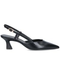 Stuart Weitzman - Vinnie 50 Calf Leather Pumps - Lyst