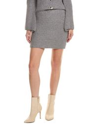 SERENETTE - Mini Skirt - Lyst