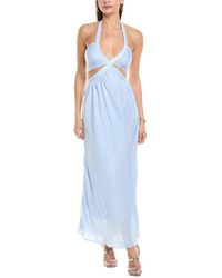 Line & Dot - Halter Maxi Dress - Lyst