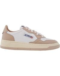 Autry - Medalist Leather Low-Top Sneakers - Lyst