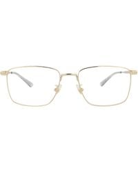 Montblanc - Square-Frame Metal Optical Frames - Lyst