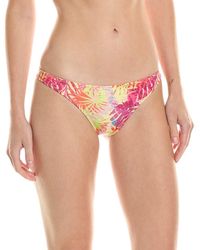 Ramy Brook - Palm Printed Isla Bikini Bottom - Lyst