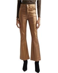 Veronica Beard - Carson Ankle Flare Jeans - Lyst