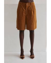 Crescent - Myrtle Corduroy Bermuda Shorts - Lyst