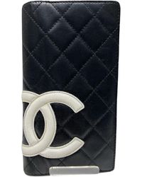 Chanel Leather Wallet (pre-owned) in Natural