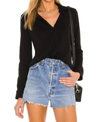 Bobi - Dee Classic Button Front Shirt - Lyst