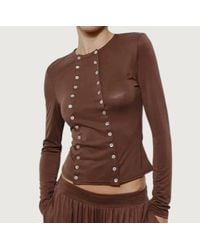 Loucia - Lennox Button Top - Lyst