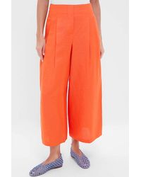 Hunter Bell - Cunningham High-Rise Wide Leg Pants - Lyst