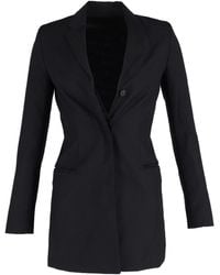 Acne Studios - Center Twill Long Jacket - Lyst