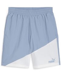 PUMA - Power Colorblock Shorts - Lyst