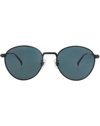 dunhill - Round-Frame Titanium Sunglasses - Lyst