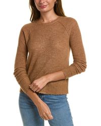 Autumn Cashmere - Raw Edge Cashmere & Silk-blend Sweater - Lyst