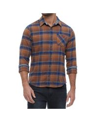 Flag & Anthem - Ironwood Long Sleeve Heather Flannel Shirt - Lyst
