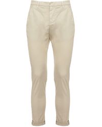 Dondup - Warm Gaubert Slim Fit Stretch Cotton Trousers - Lyst