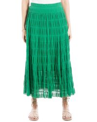 Max Studio - Tiered Maxi Skirt - Lyst