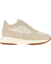 Hogan - Yogurt Interactive H713 Lace-Up Sneakers - Lyst