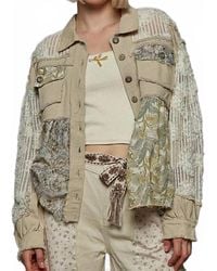 Pol - Balloon Sleeve Woven Jacket - Lyst