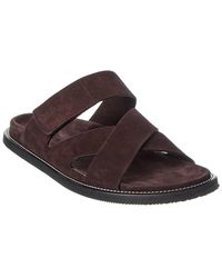 Todd Snyder Suede Sandals todd-snyder-Tobacco-Nomad-  main image 3