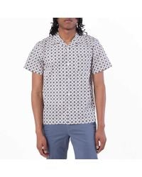 A.P.C. - A. P.C. Pattern-Printed Short-Sleeved Shirt - Lyst