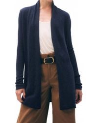 White + Warren - Cashmere Trapeze Cardigan - Lyst