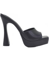 Coco Miami - Open Toe High Platform Heel Sandal - Lyst