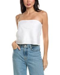 Seraphin - Sleeveless Linen Top - Lyst
