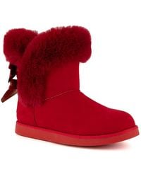 Juicy Couture - King 2 Bootie Faux Fur Cold Weather Boots Lion504 - Lyst
