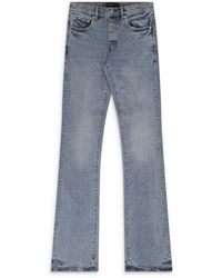 Purple Brand - Mid Super Stack Flare Jeans - Lyst