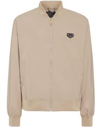 Philipp Plein - Nylon Bomber Jacket - Lyst