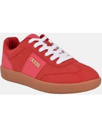 Guess - Pelara Striped Low-Top Sneakers - Lyst