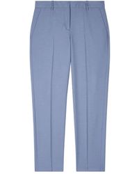 Paul Smith - Dusty Tailored Trousers With Contrast Trim - Lyst
