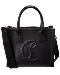 Christian Louboutin - By My Side Small Leather Tote - Lyst
