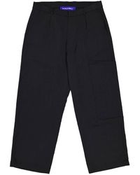 A_COLD_WALL* - A Cold Wall Embroided Logo Wool Trousers, Brand Size 50 (Us Size 34) - Lyst