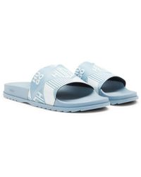 HUGO - Italian-Made Slides With Mixed Logos - Lyst