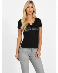 Guess - Eco Kiara Logo Tee - Lyst